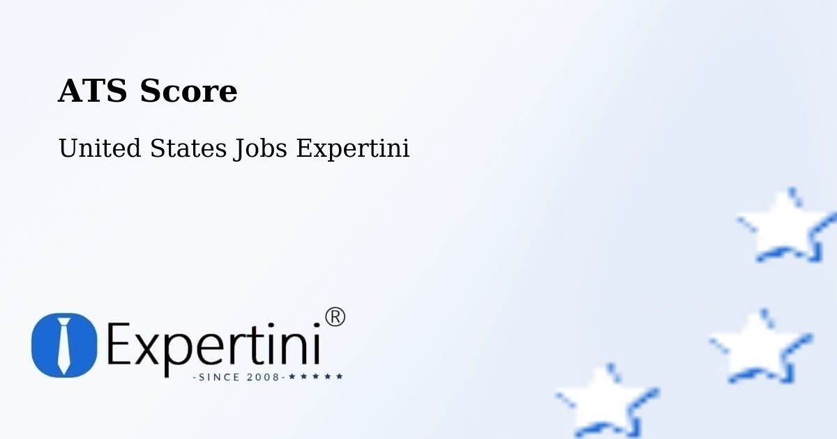 ATS Score - United States Jobs Expertini